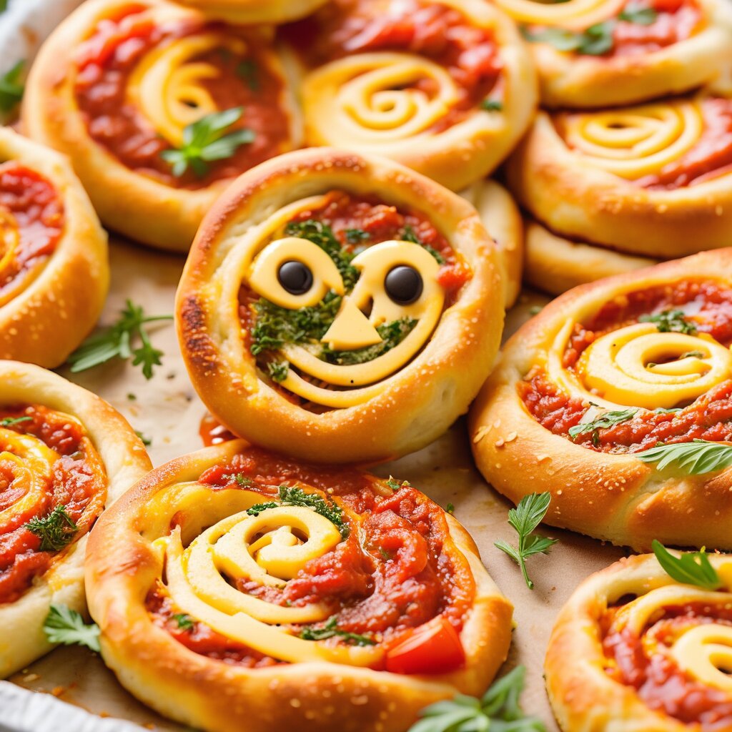 Blech Pizzaschnecken