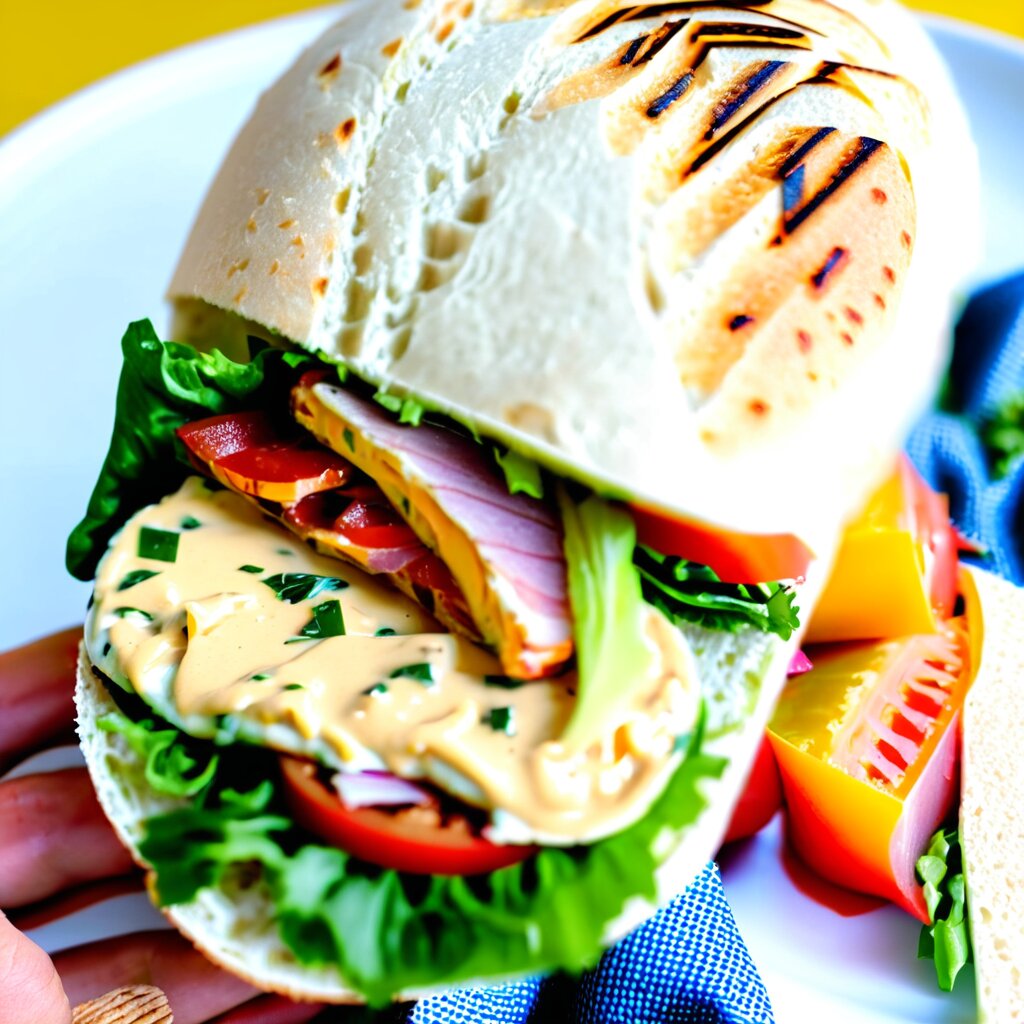 Verschiedene Sandwiches